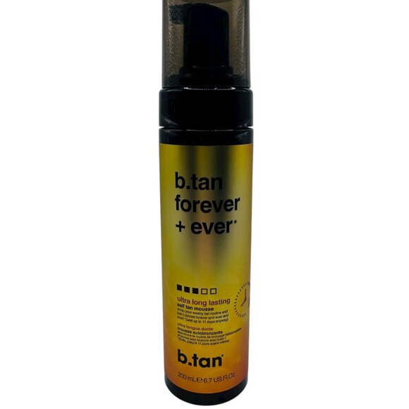 B.Tan Forever + Ever Ultra Long-Lasting Self Tan Mousse 200ml With Application M - Picture 2 of 4